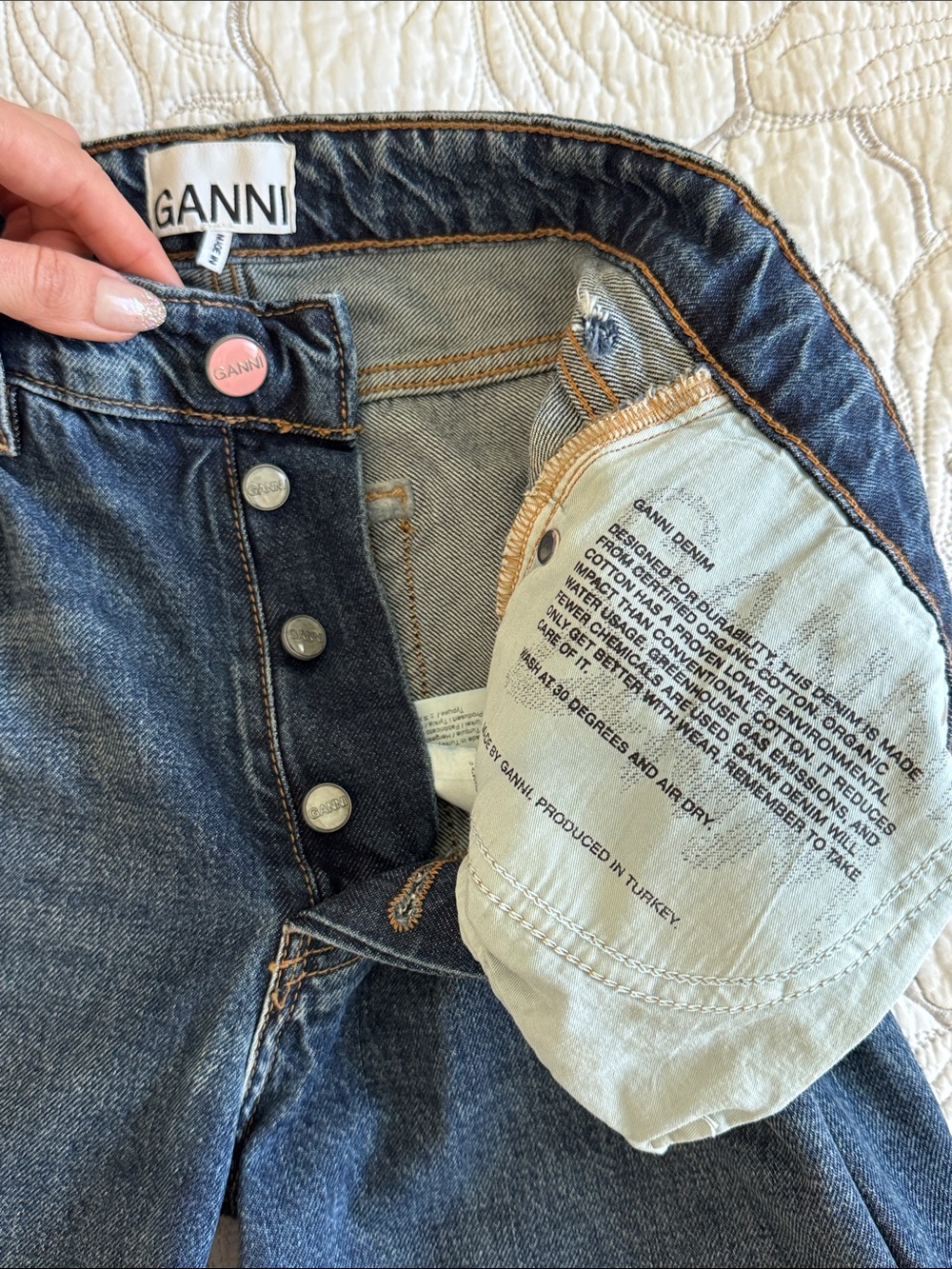 Ganni jeans - Picture 5 of 8